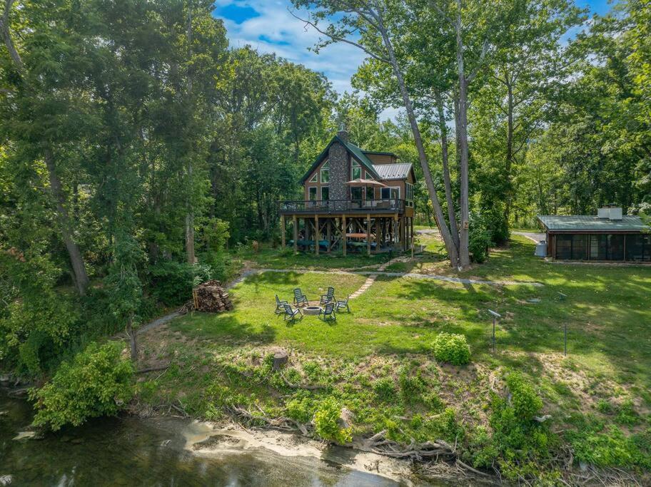 Riverside Oasis With Stunning Views, Cozy Firepit! Luray Eksteriør billede